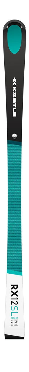 KASTLE SKIS Kastle RX 12 SL Factory FIS Hard Race Ski With Pivot Plate 2023