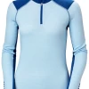 Helly Hansen Women's Lifa Merino Midnight 1/2 Zip Base Layer