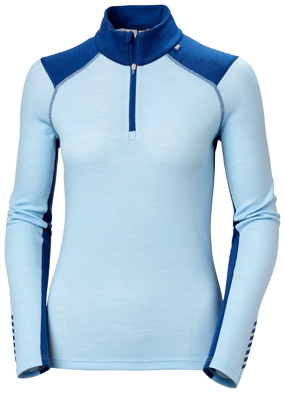 Helly Hansen Women's Lifa Merino Midnight 1/2 Zip Base Layer