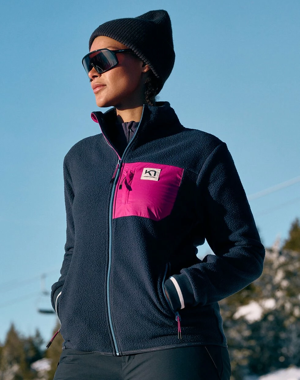 Kari Traa Women's Rothe Midlayer Fleece Jacket - Image 5