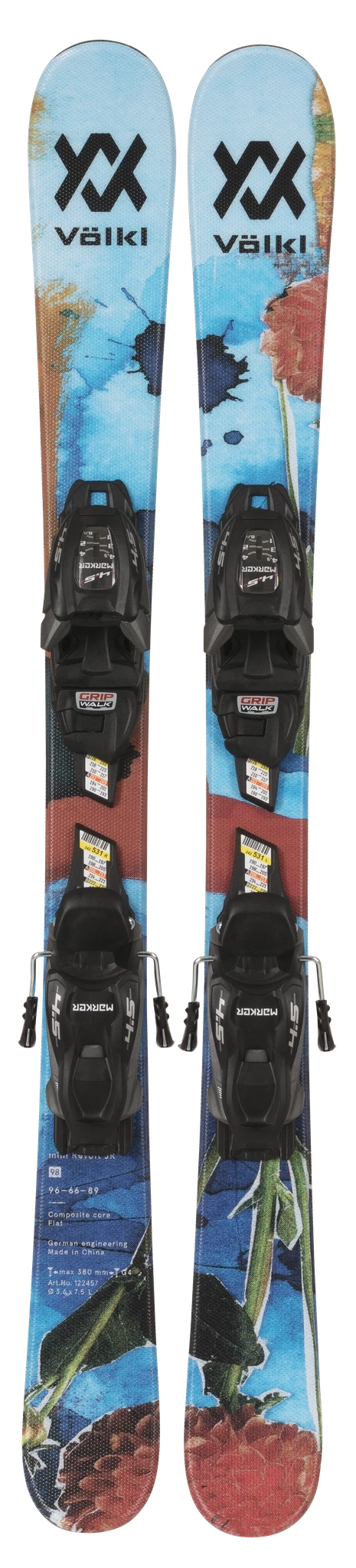 Volkl Revolt Jr Small Ski & 4.5 Binding 2023