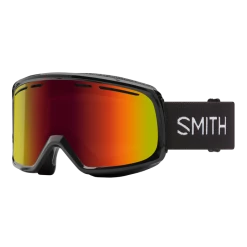 Smith Range Goggle In Black With Red Sol-X Mirror Lens