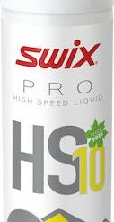 Swix HS10 Liquid Yellow Glide Wax 125ml +2°C/+10°C