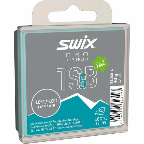 Swix TS5 Black -10°C/-18°C 40g