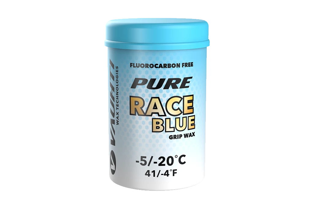 VAUHTI WAX TECHNOLOGIES Vauhti Pure Race Blue Grip Wax 45G