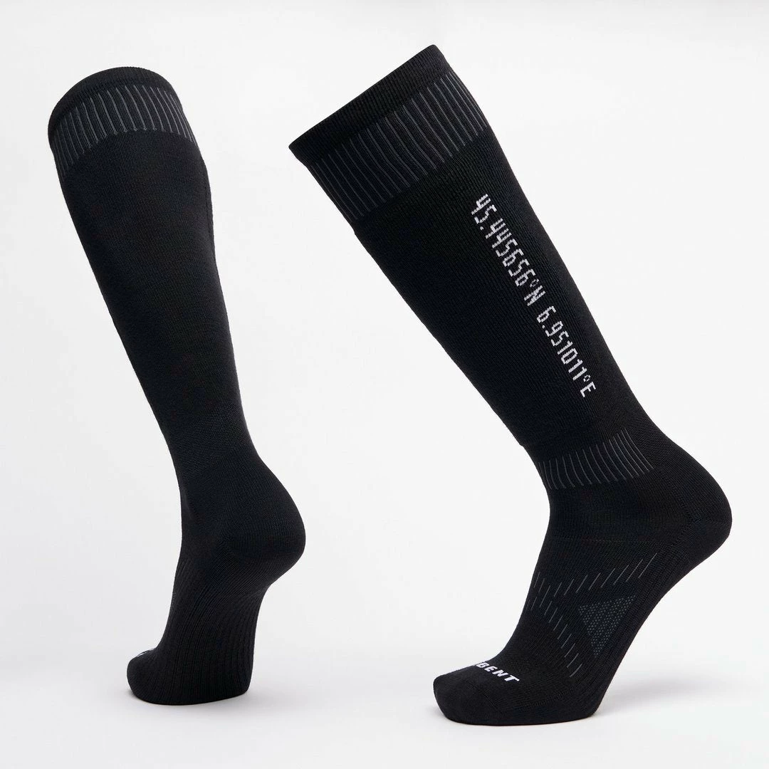 Le Bent Core Ultra Light Snow Sock In Black