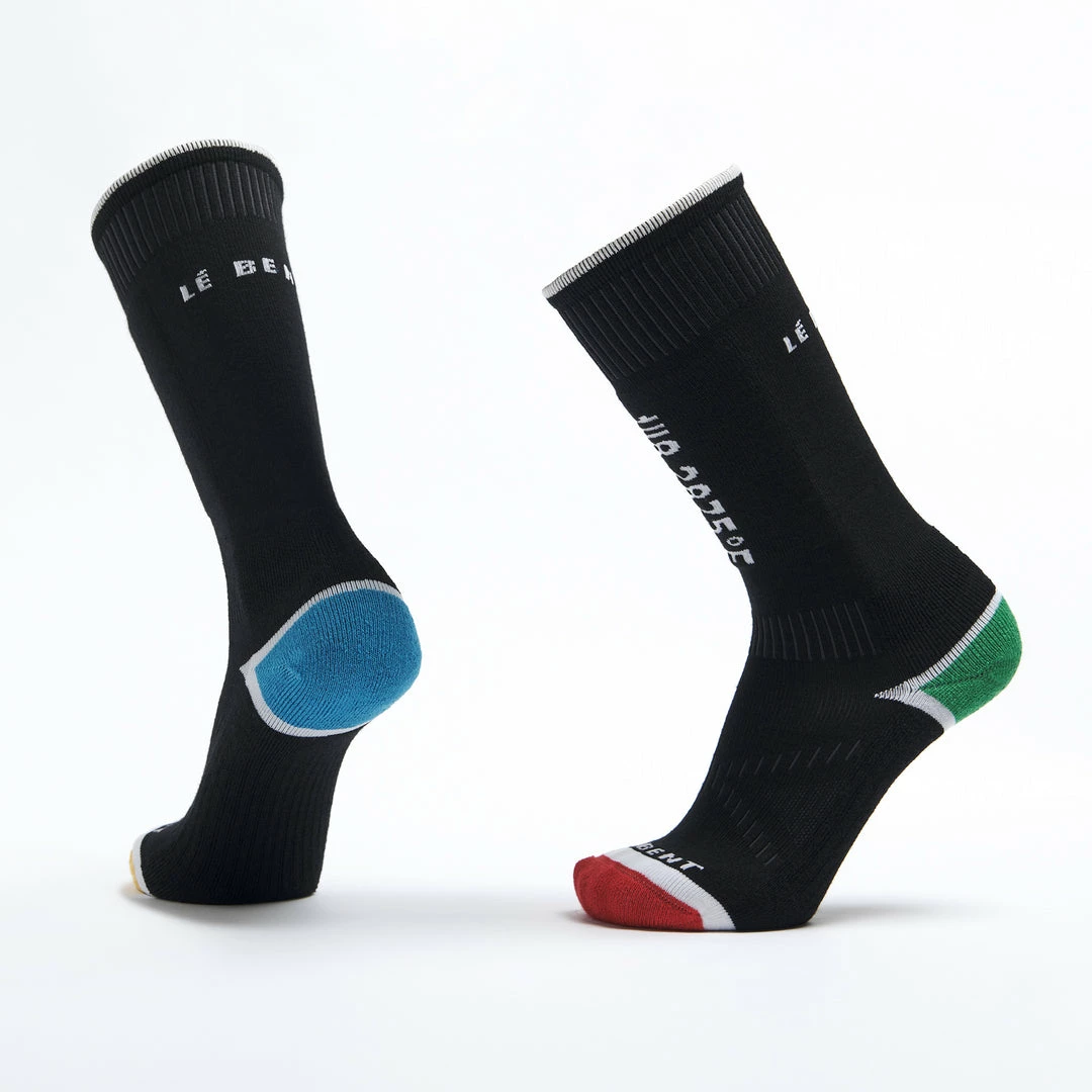 Le Bent LeBent Kids Core Light Black Sock 1 Le Bent LeBent Kids Core Light Black Sock
