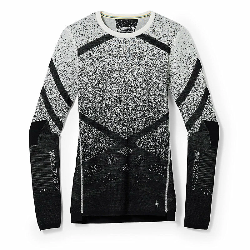 Smartwool Women's Intraknit Thermal Merino Base Layer Pattern Crew - Image 4