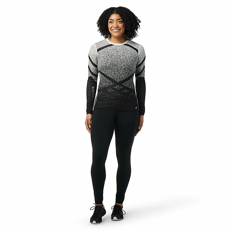 Smartwool Women's Intraknit Thermal Merino Base Layer Pattern Crew - Image 5