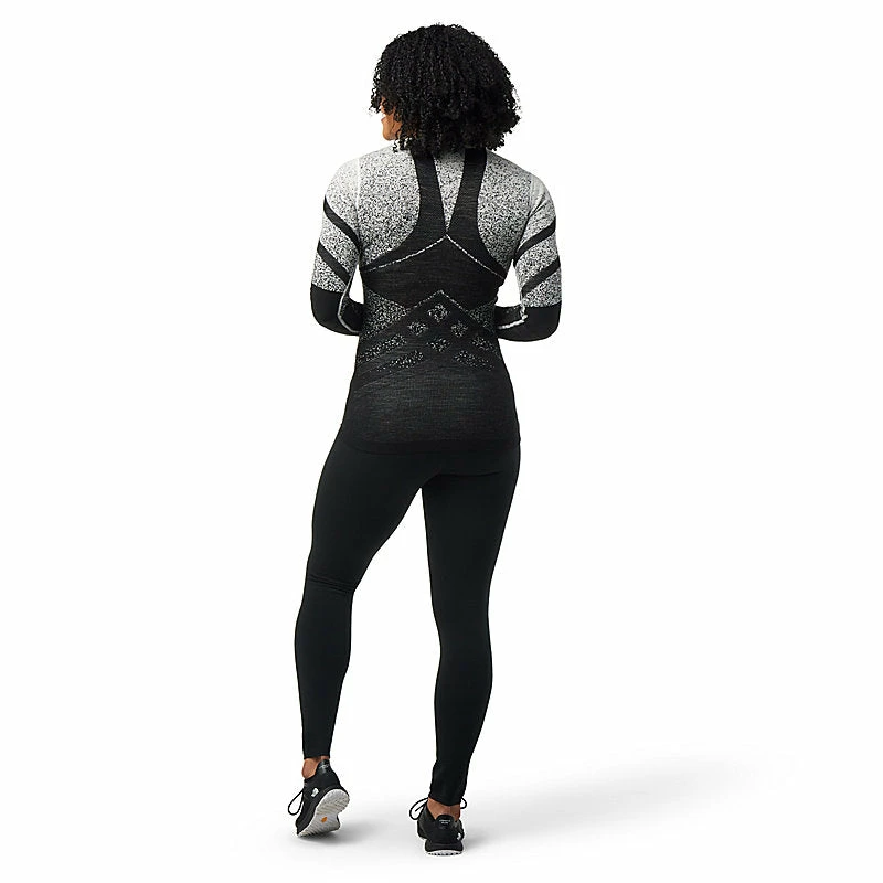 Smartwool Women's Intraknit Thermal Merino Base Layer Pattern Crew - Image 6