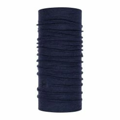 Buff Merino Midweight Neckwear Night Blue Melange