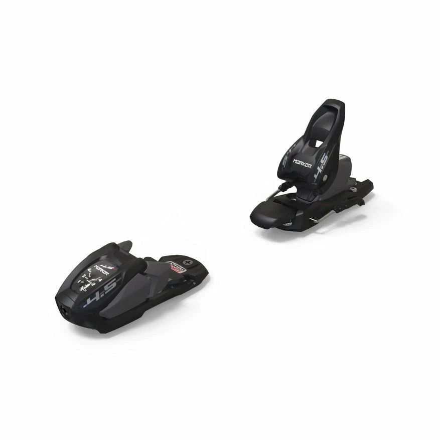 Marker 4.5 With 85mm Brake Black Junior Ski Binding 2022