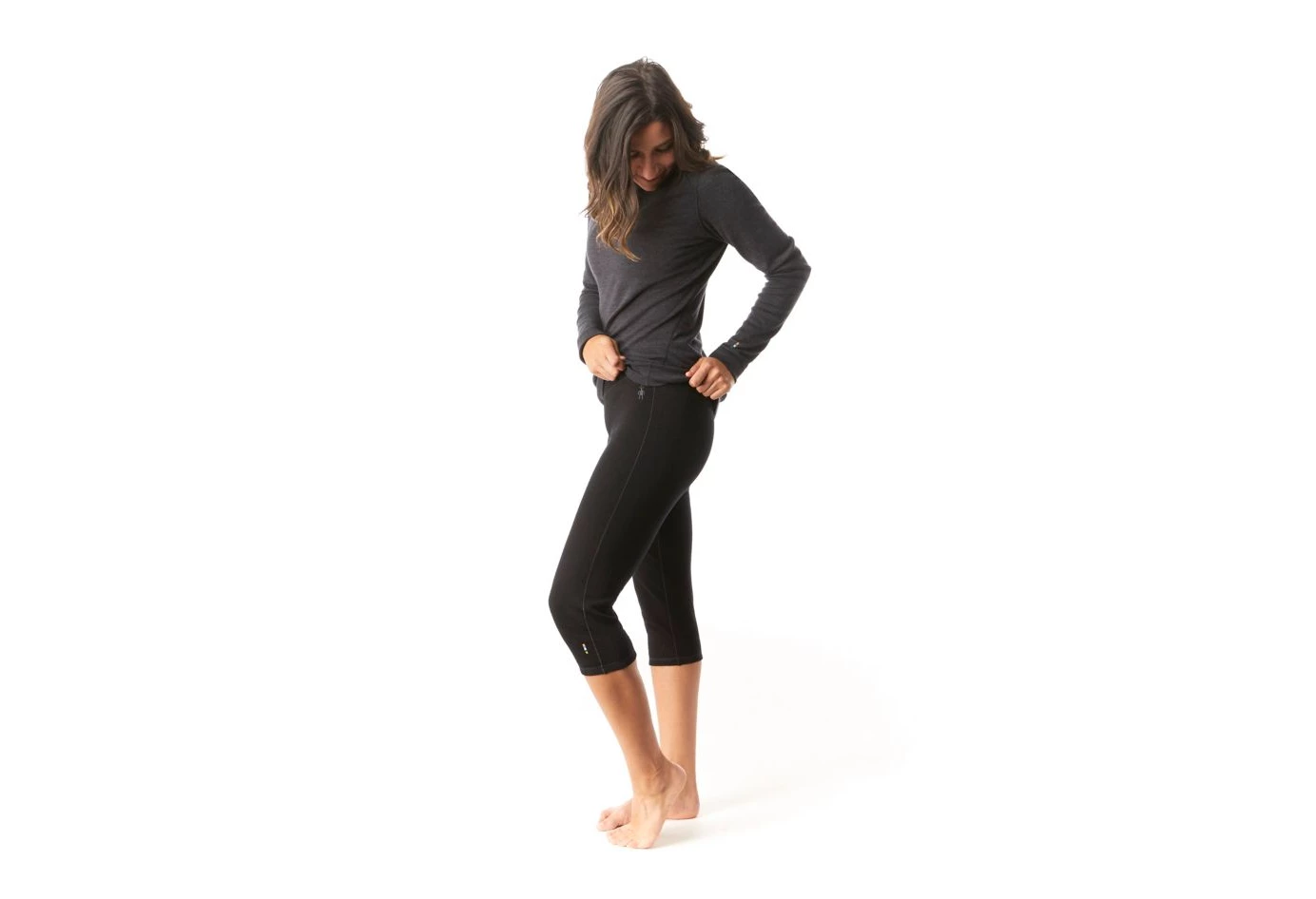 Smartwool Women's Merino 250g 3/4 Baselayer Bottom 2 Smartwool Women's Merino 250g 3/4 Baselayer Bottom - Image 2