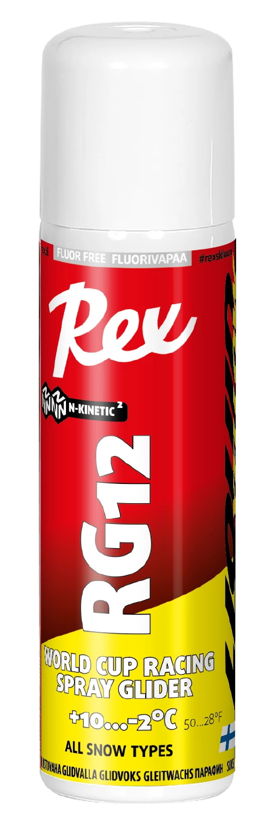 Rex RG12 Yellow / Keltainen Spray +10...-2°C WC Glider