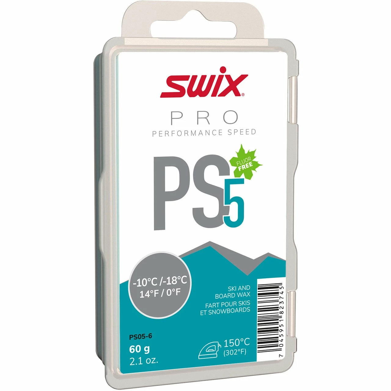 SWIX PS5 Turquoise -10°C/-18°C 60g