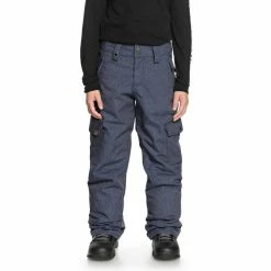 ROXY QUICKSILVER Quiksilver Youth Porter Snow Pants In Denim